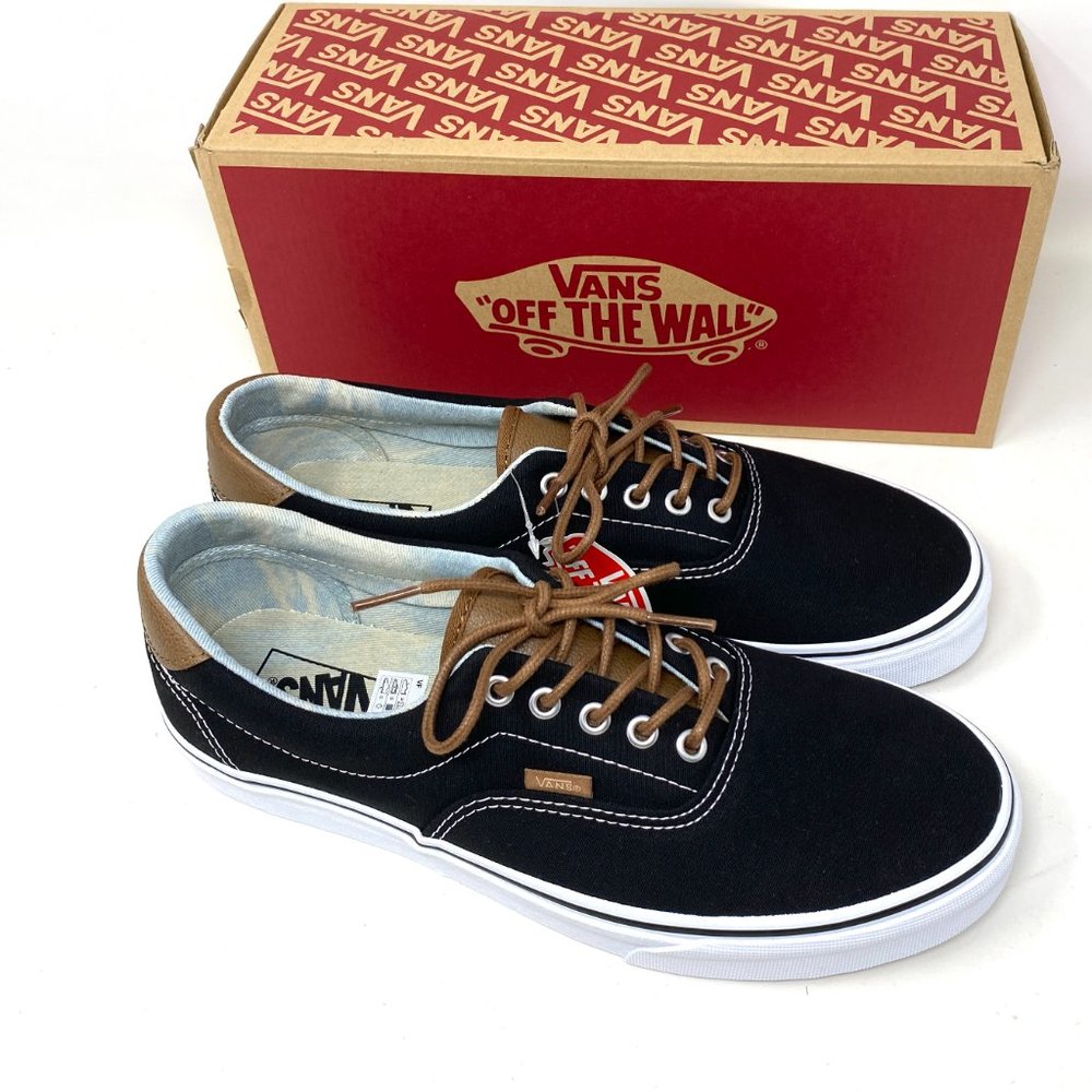 VANS Era 59 C&L Low Top Black Asid Denim Men’s Canvas Sneakers Size VN0A38FSQK3 - Picture 6 of 11